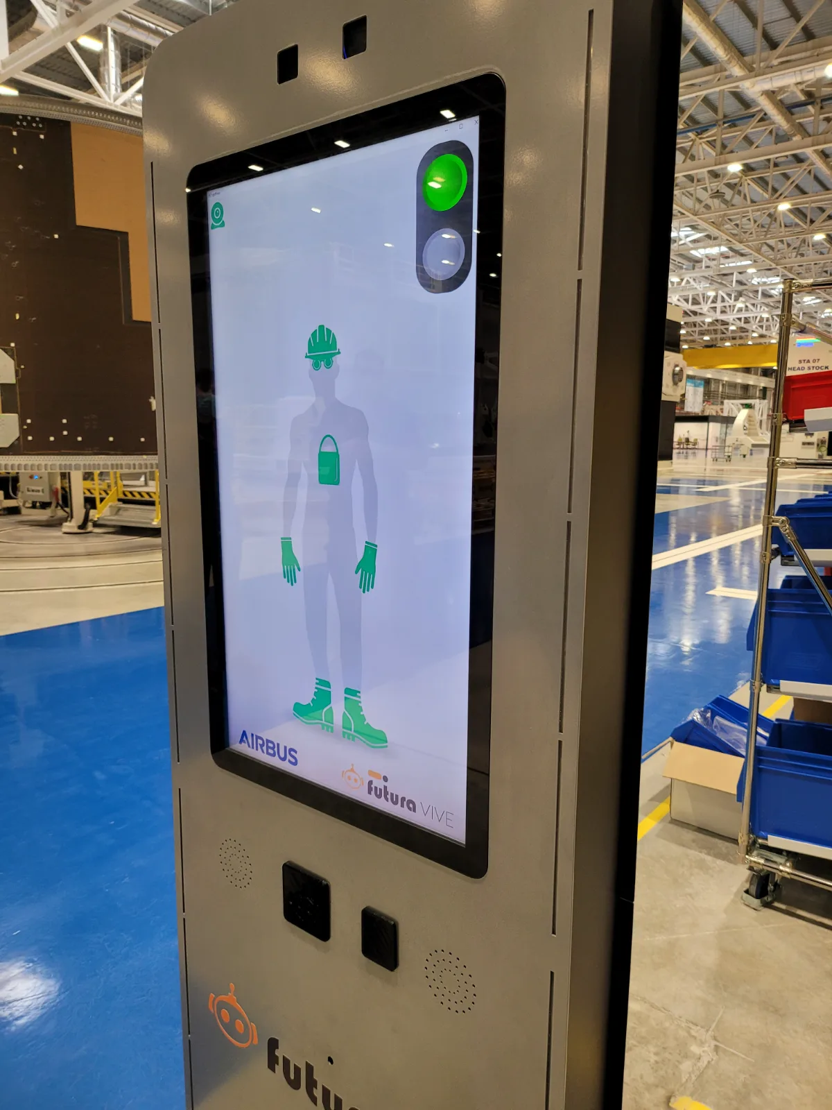 Tecnología Nova U en las instalaciones de Airbus