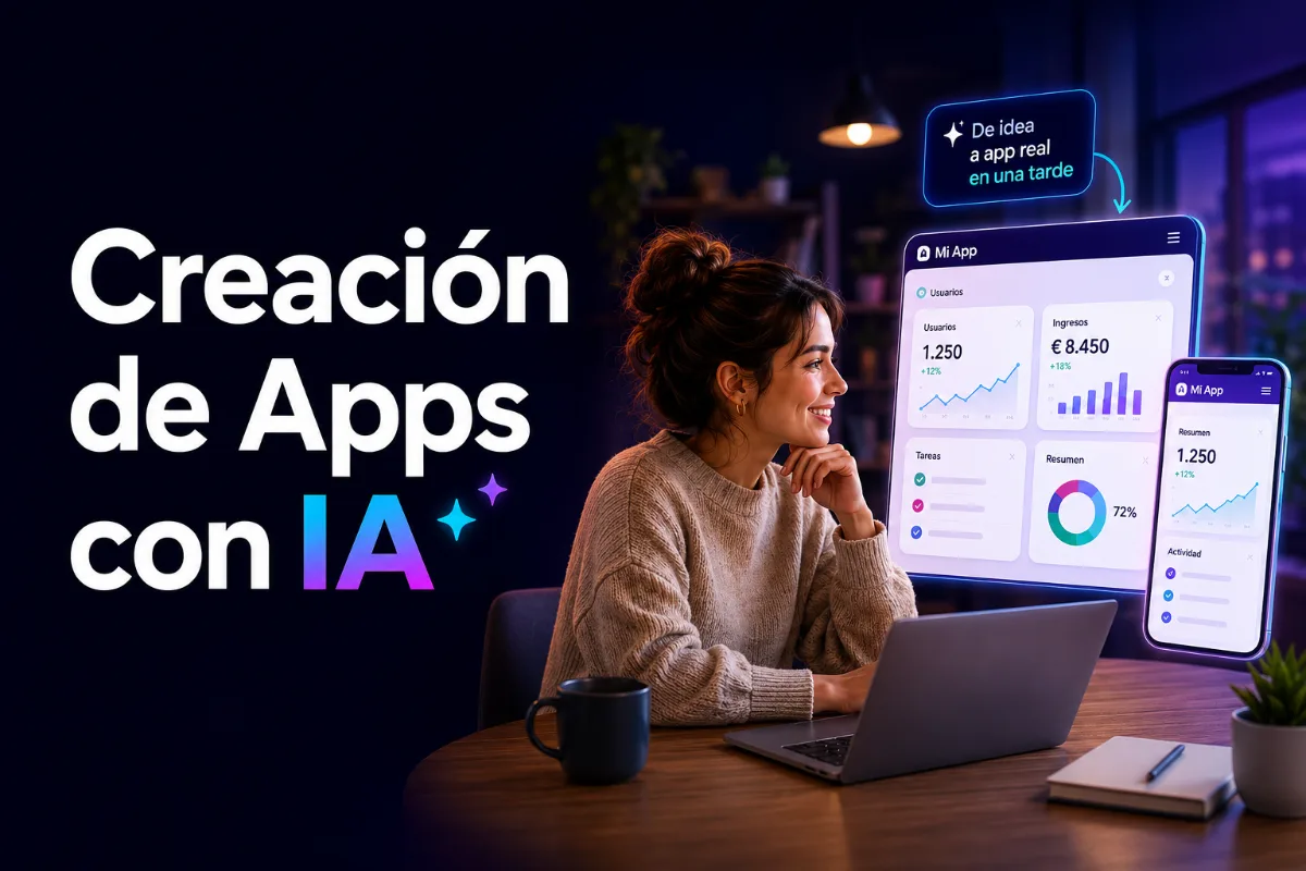 Creación de Apps con IA sin código — Curso Creador IA Nova U